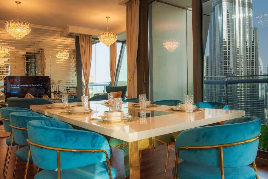 First Class 3Br With Full Burj Khalifa And Fountain View Dubaj Kültér fotó