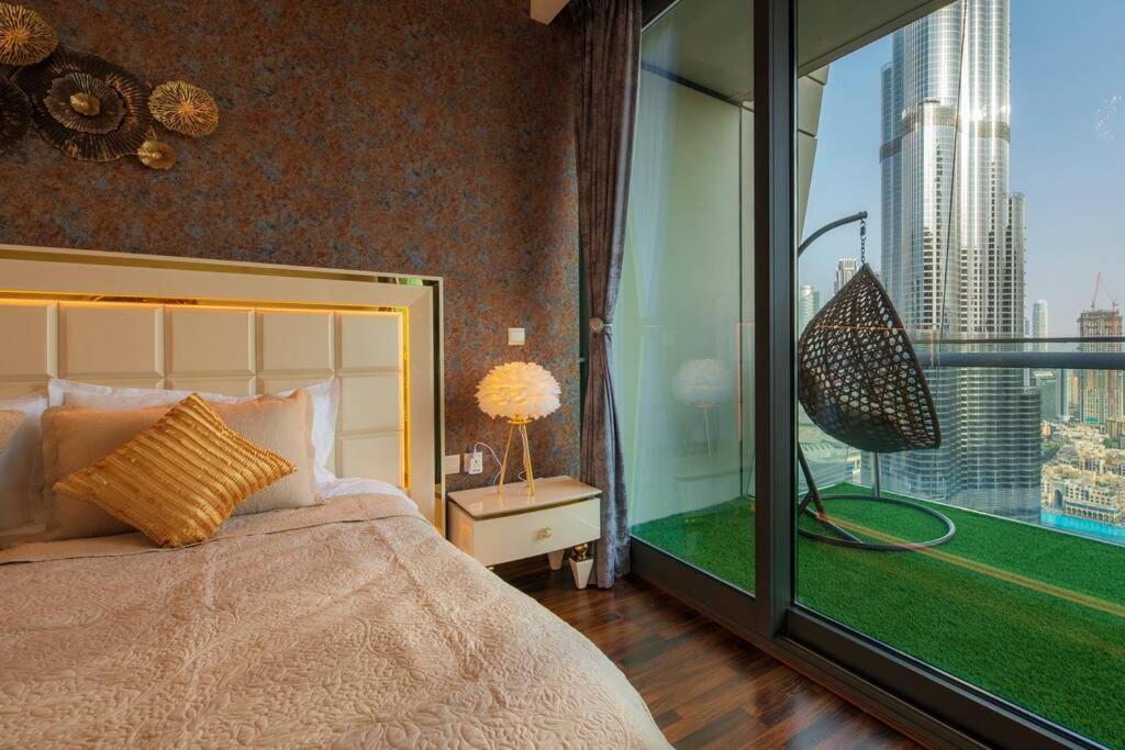 First Class 3Br With Full Burj Khalifa And Fountain View Dubaj Kültér fotó