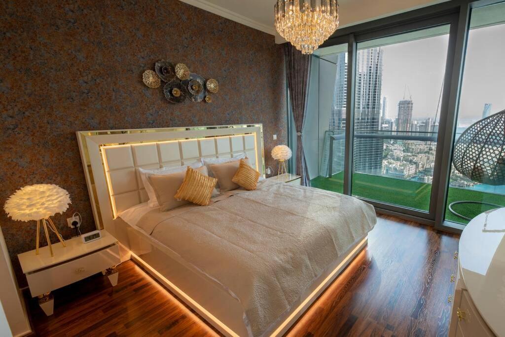 First Class 3Br With Full Burj Khalifa And Fountain View Dubaj Kültér fotó