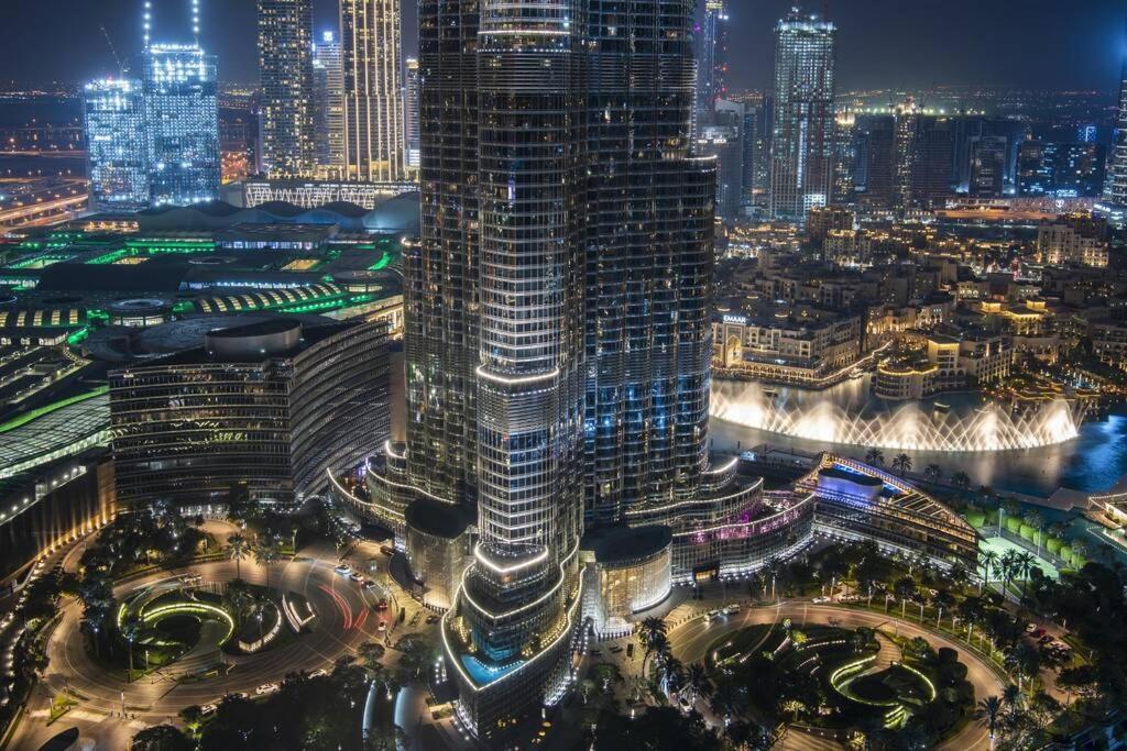 First Class 3Br With Full Burj Khalifa And Fountain View Dubaj Kültér fotó