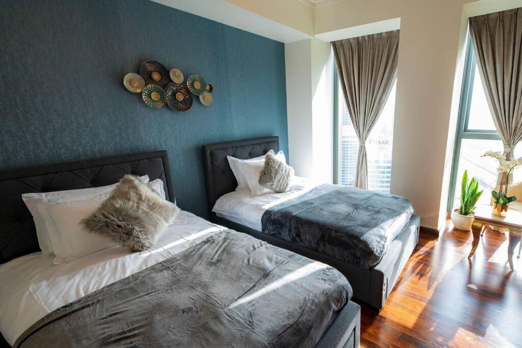 First Class 3Br With Full Burj Khalifa And Fountain View Dubaj Kültér fotó