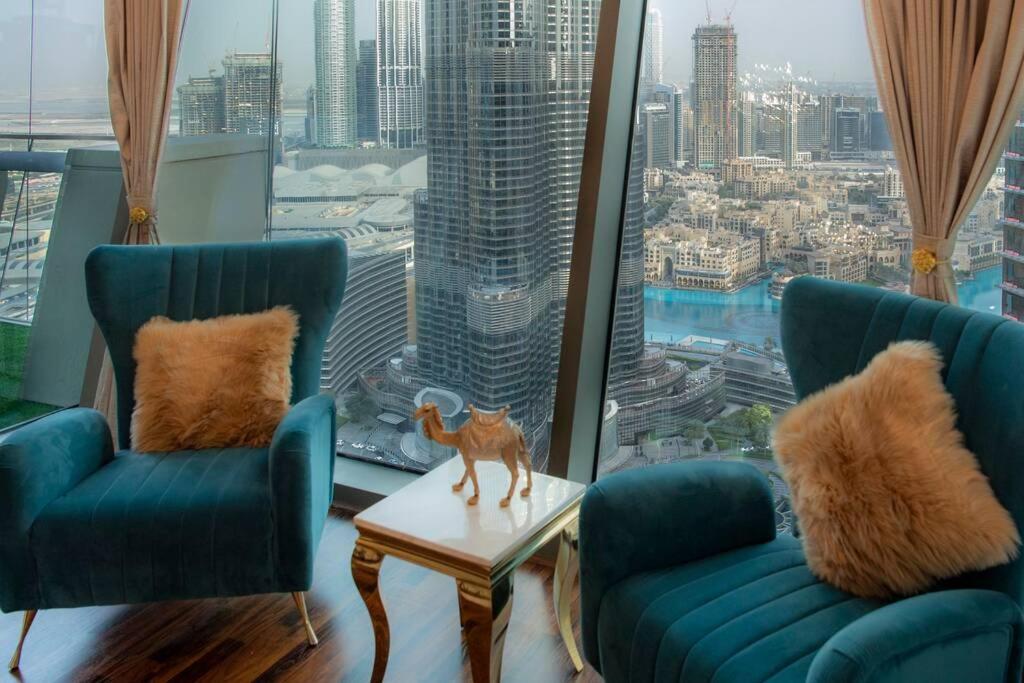 First Class 3Br With Full Burj Khalifa And Fountain View Dubaj Kültér fotó