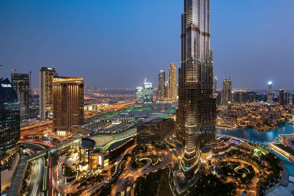 First Class 3Br With Full Burj Khalifa And Fountain View Dubaj Kültér fotó