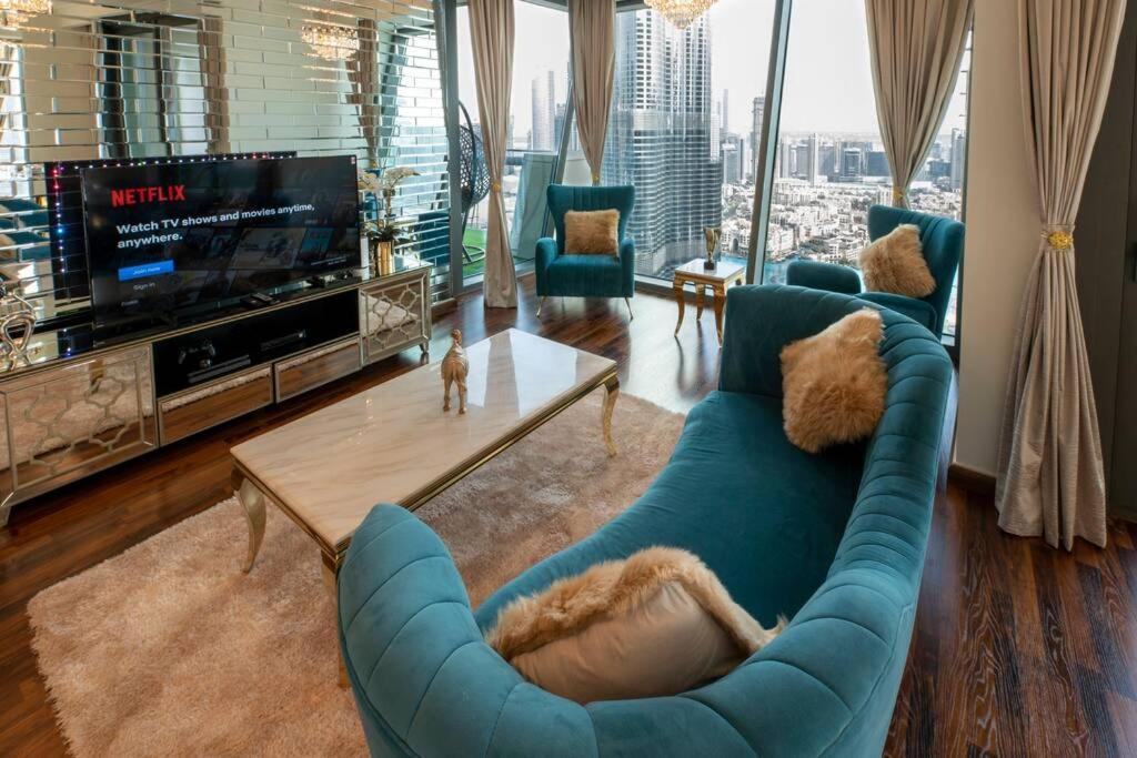 First Class 3Br With Full Burj Khalifa And Fountain View Dubaj Kültér fotó