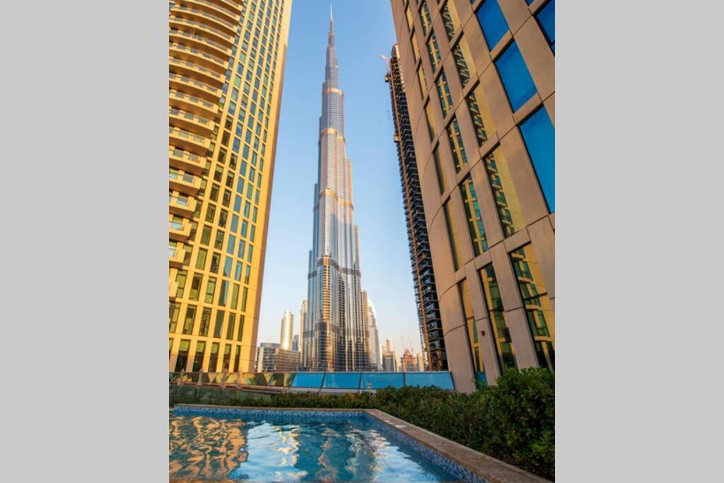 First Class 3Br With Full Burj Khalifa And Fountain View Dubaj Kültér fotó